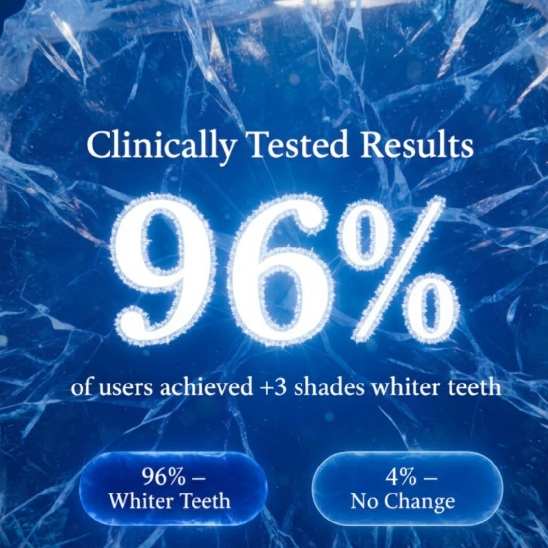 Instant teeth whitening for a brighter smile