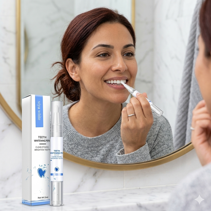 Instant teeth whitening for a brighter smile